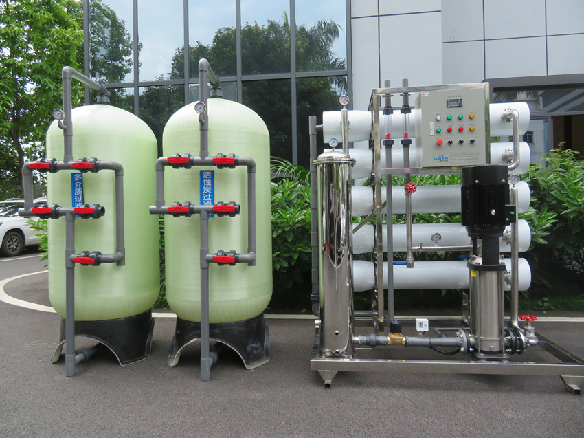 洗滌行業(yè)用5T/H去離子水設備/反滲透去離子水設備